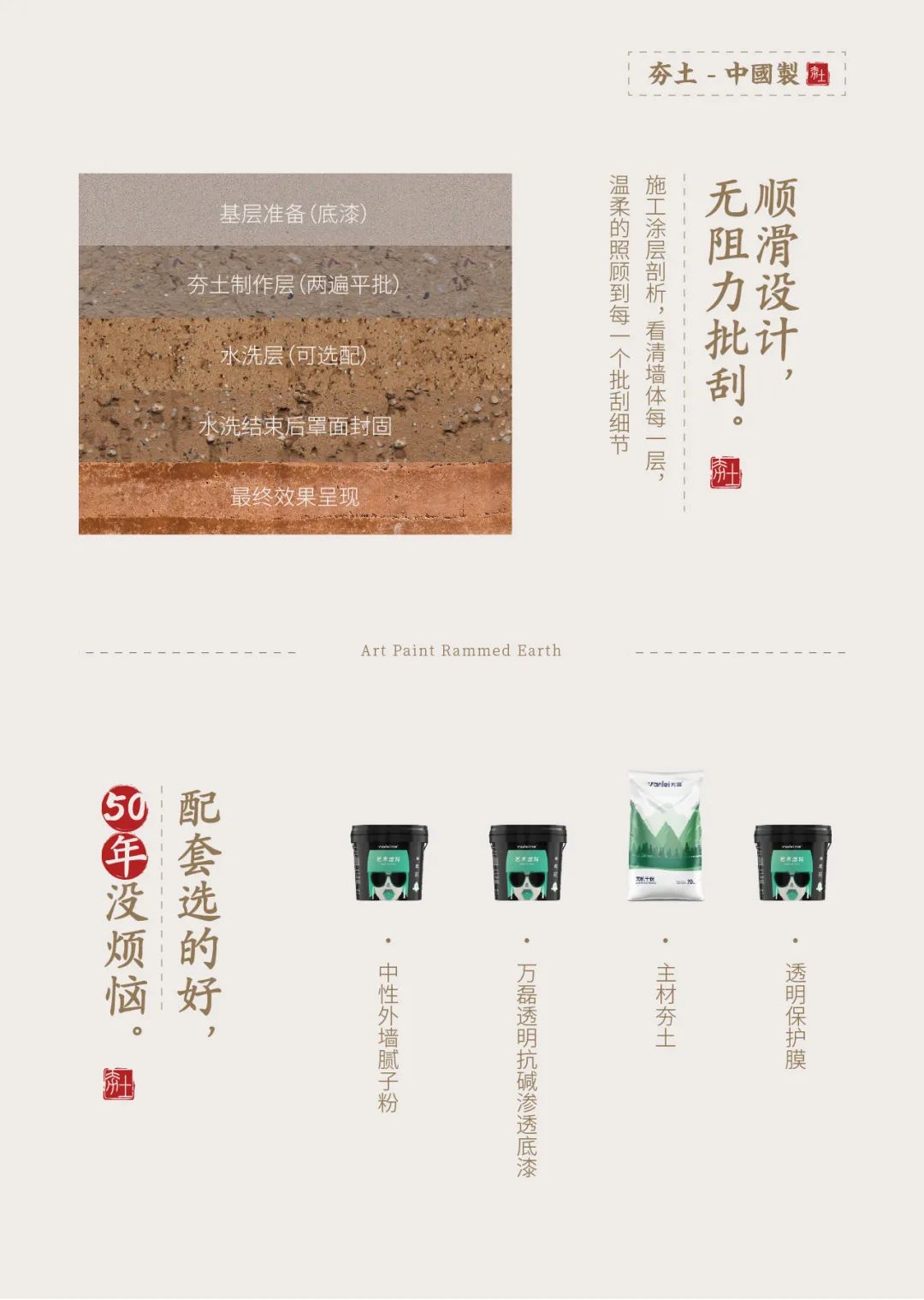 萬磊古法夯土新上市 | 你可以永遠相信大自然的眼光。