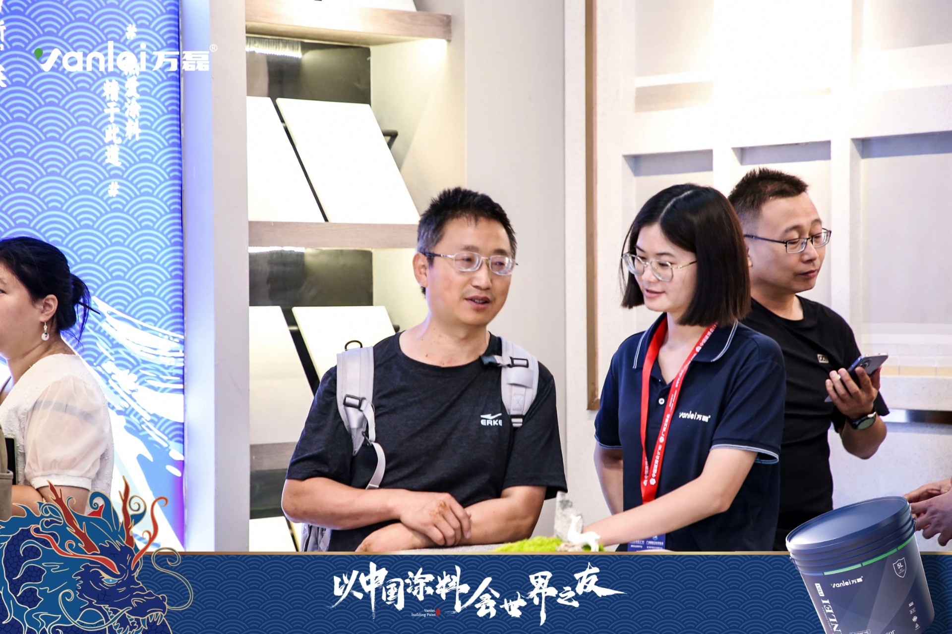 七年蟬聯(lián)展館人氣王！萬磊涂料，以中國涂料，會世界之友