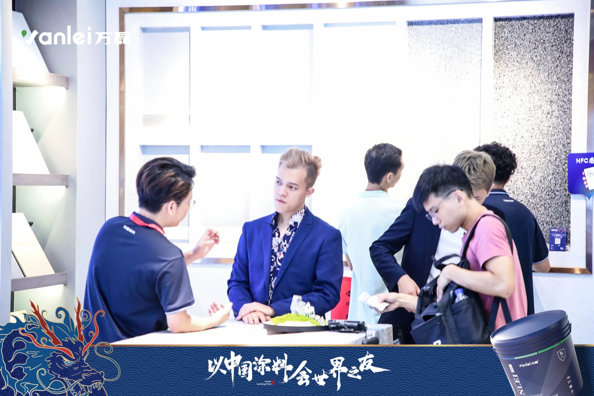七年蟬聯(lián)展館人氣王！萬磊涂料，以中國涂料，會世界之友